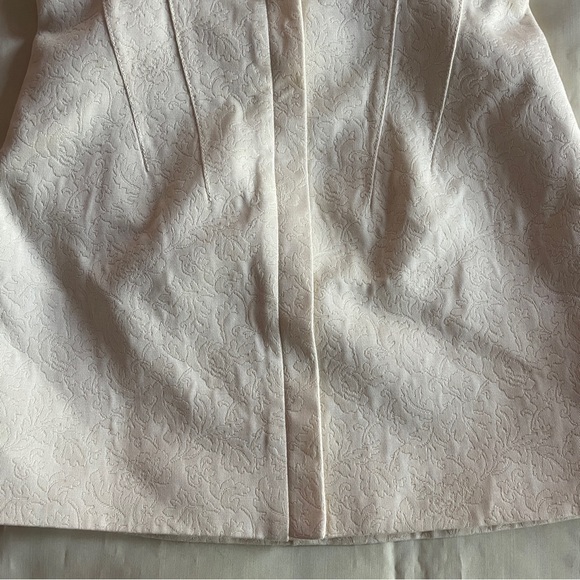 NEW! Proenza Schoulder- Cotton Wool Jacquard Bustier Size 6 Tube Top Sweetheart - Picture 6 of 10